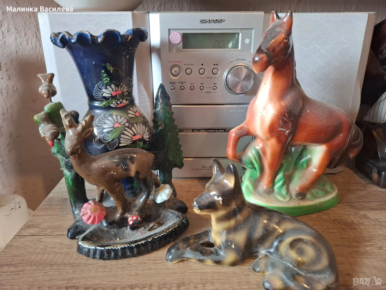 стари керамични фигури , снимка 1