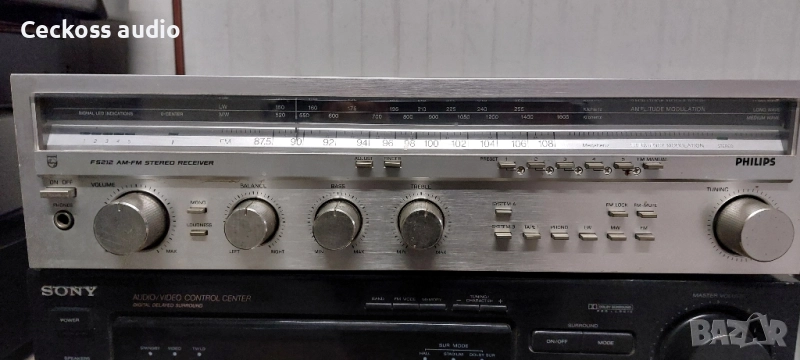 Винтидж стерео ресивър PHILLIPS F5212, снимка 1