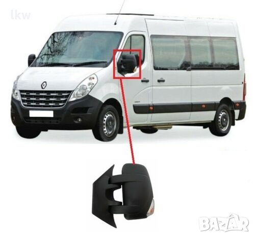 Огледало странично за OPEL MOVANO 2010- Шофьорска или Пасаж. ст-на, снимка 1