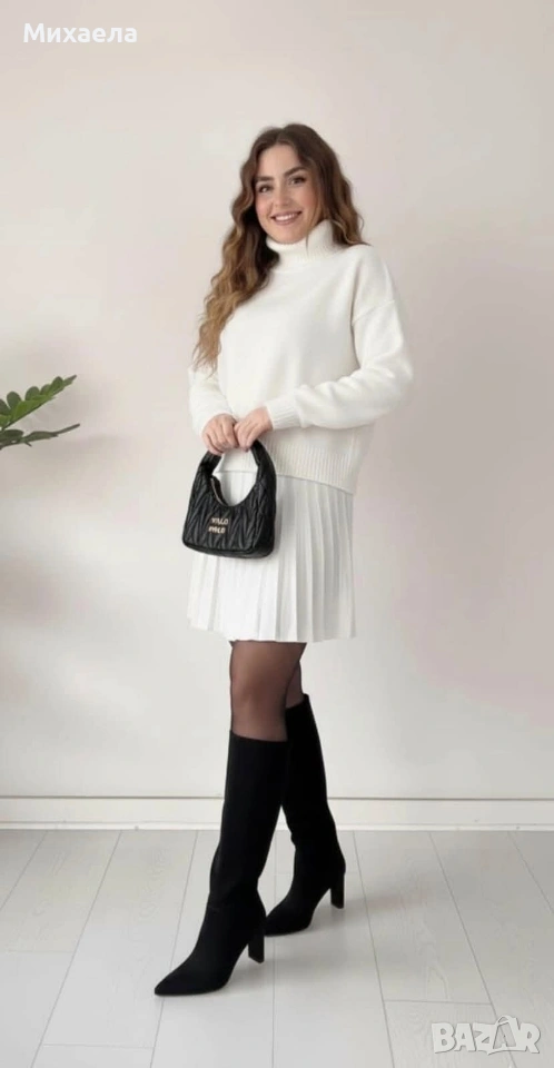 Дамски комплект плетиво - два цвята - 20€, снимка 1