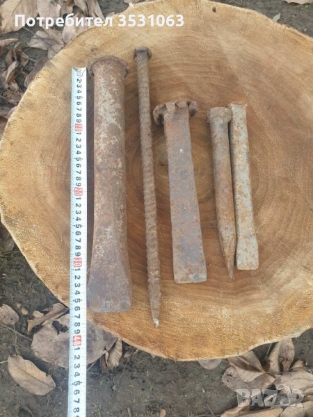 3 клина и 2 шила, снимка 1