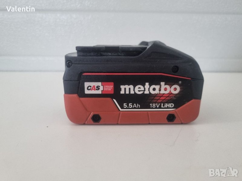 Батерия Metabo 18v liHD 5.5Ah, снимка 1
