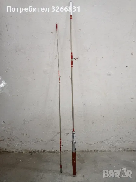 ретро въдица, пръчка за спининг СССР, снимка 1