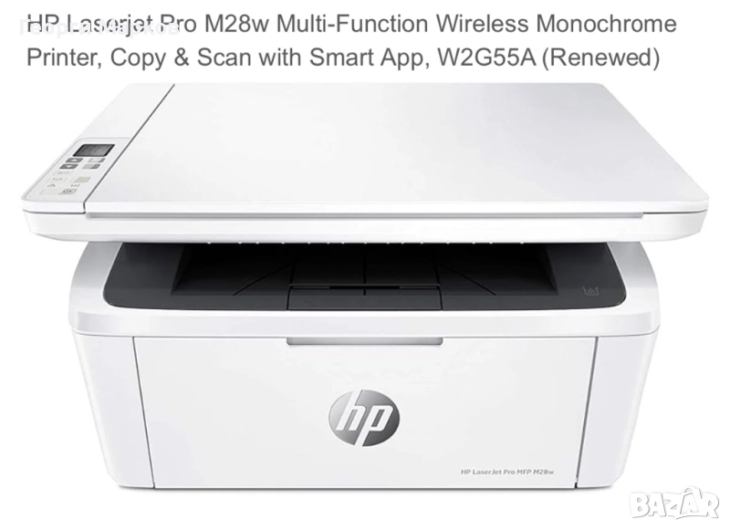 Принтер hp laserjet pro mfp m28w, 3 в 1, 140 лв., снимка 1