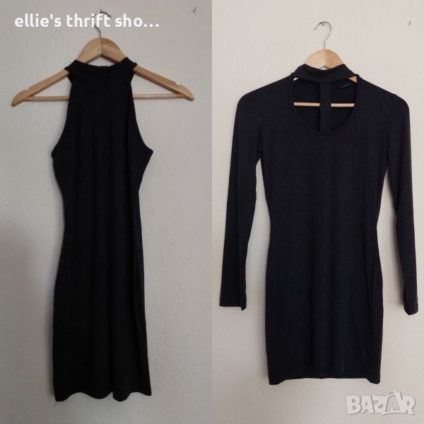 2 къси рокли по тялото размер XS-S за 25 лева, снимка 1