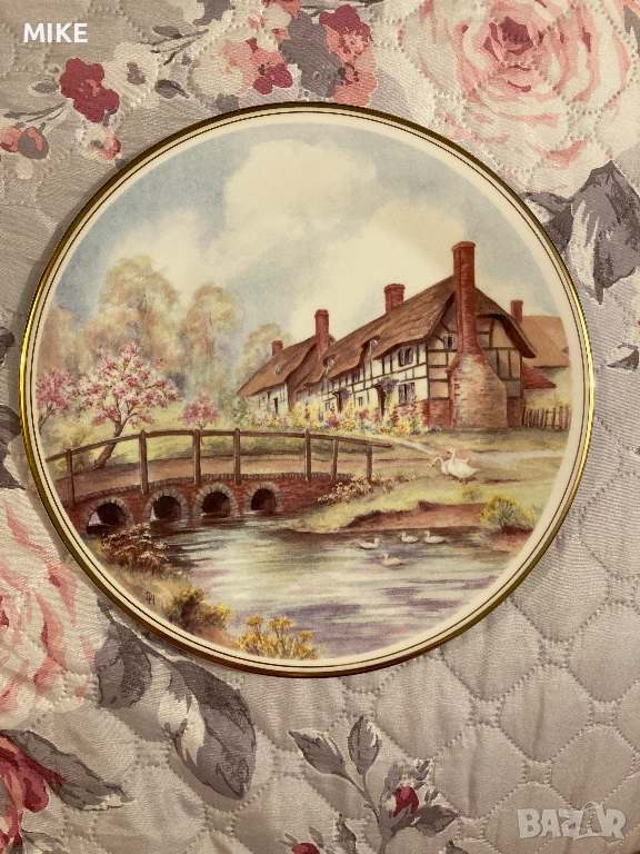 Голяма порцеланова чиния, снимка 1