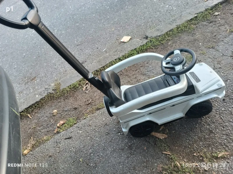 количка Мерцедес за избутване, снимка 1