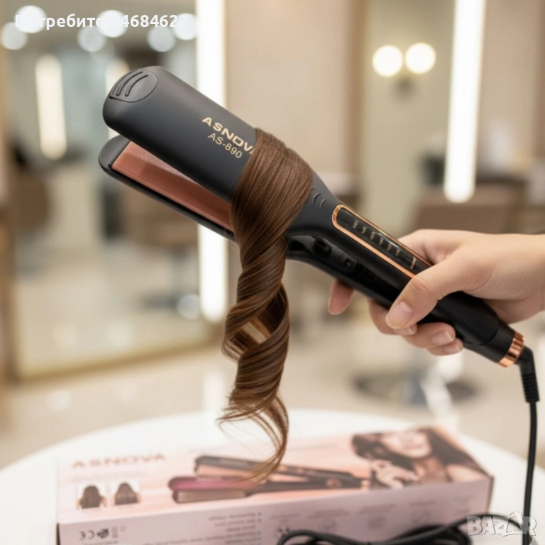 Преса за изправяне на коса, снимка 1