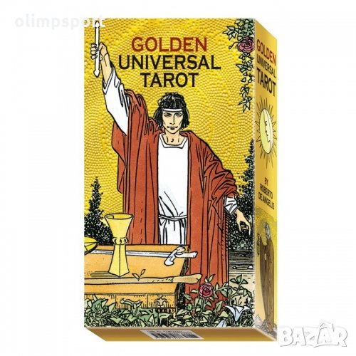карти таро LOSCARABEO GOLDEN UNIVERSAL  нови, снимка 1