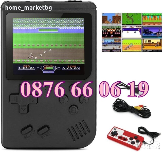 Игрова Конзола с 400 Вградени Игри и Джойстик, телевизионна игра, снимка 1