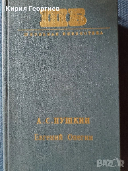 Евгений Онегин - Роман в стихах, снимка 1