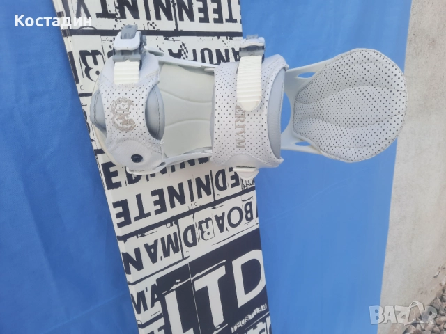 Сноуборд LTD Trust Anti Cam Cap 154см с автомати. , снимка 5 - Зимни спортове - 52464909