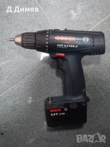 Акумулаторен винтоверт Bosch GSR 9,6 VES-2