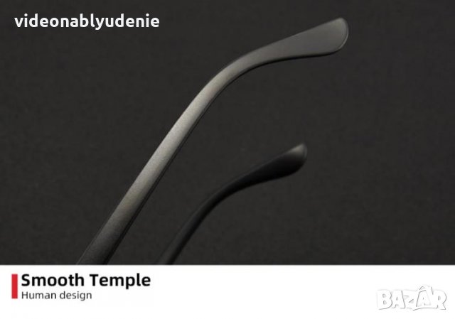 UV400 100% Защита Хамелеон Слънчеви Поляризирани Фотохроматични Очила с Здрава Солидна Метална Рамка, снимка 10 - Слънчеви и диоптрични очила - 32543667