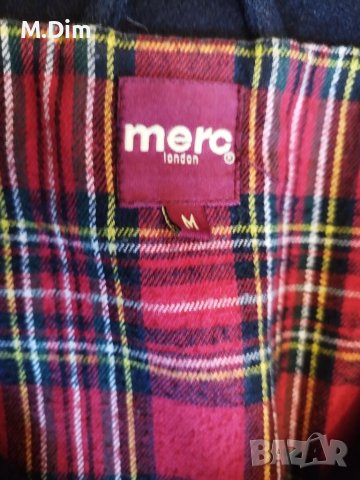Merc London луксозно вълнено мъжко палто размер М, снимка 6 - Палта - 39347364