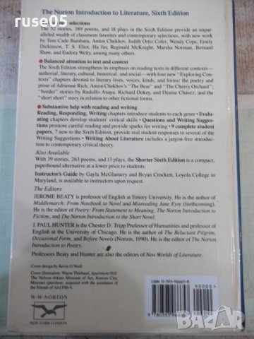 Книга"THE NORTON INTRODUCTION TO LITERATURE-C.BAIN"-2224 стр, снимка 17 - Специализирана литература - 43414819