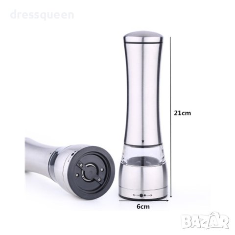 019 Мелничка за черен пипер,  ръчна, снимка 9 - Аксесоари за кухня - 44129239