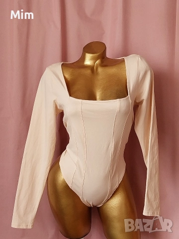 Н&М XL Боди с дълъг ръкав , снимка 2 - Бельо - 53105873