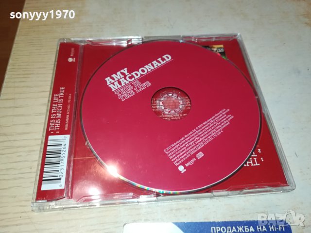 AMY MACDONALD-CD MADE IN GERMANY 1811231603, снимка 2 - CD дискове - 43047786