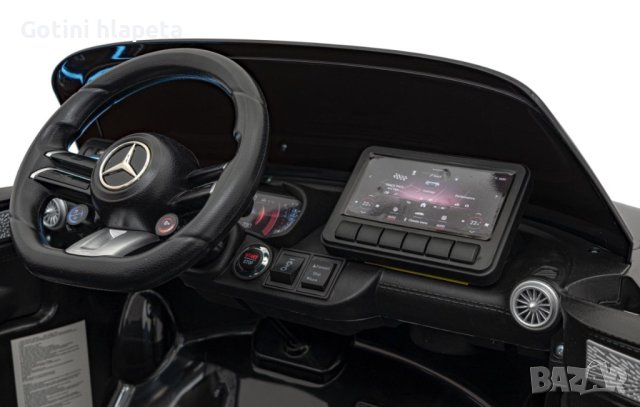 Акумулаторен джип Mercedes SL63 4X4 24V ,MP4 плейър, с меки гуми, снимка 13 - Детски велосипеди, триколки и коли - 43675125