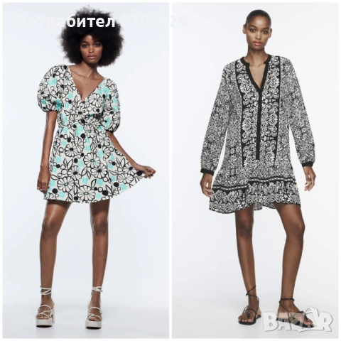 Нови рокли Zara, размер S/M