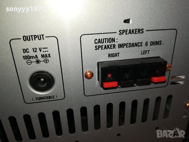 заявено-JVC CA-E48BK RECEIVER-ГОЛЯМА УРЕДБА 40СМ ВИСОКА-ВНОС SWISS 0301241610, снимка 18 - Аудиосистеми - 43641543