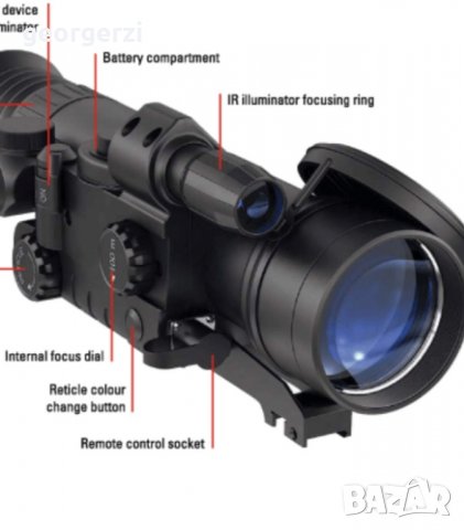 Нощен прицел YUKON NIGHT VISION Riflescope SENTINEL 2.5 x 50 L, снимка 5 - Оборудване и аксесоари за оръжия - 31838331