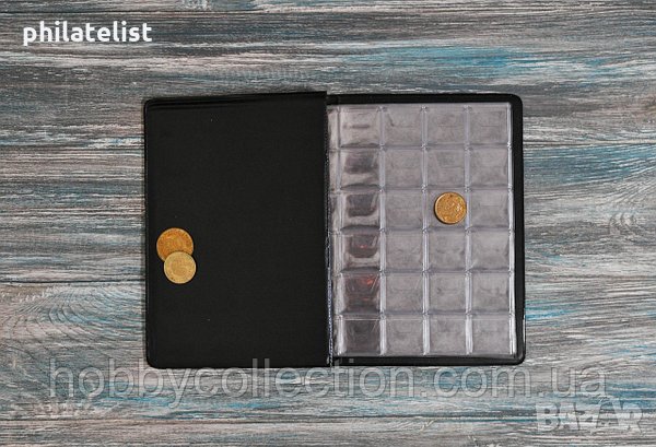 Джобен класьор за 192 монети с диаметър до 20 мм., снимка 3 - Нумизматика и бонистика - 35471330