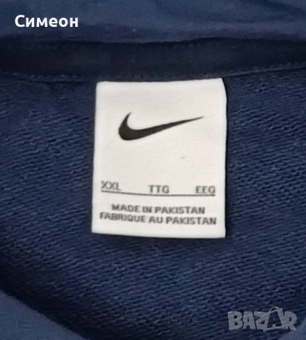 Nike PSG Paris Saint-Germain Hoodie оригинално горнище 2XL Найк памук, снимка 3 - Спортни дрехи, екипи - 43280620