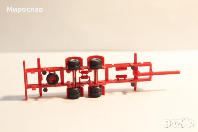WIKING ? HERPA? H0 1/87 РЕМАРКЕ КАМИОН МОДЕЛ ТИР, снимка 4 - Колекции - 53200861
