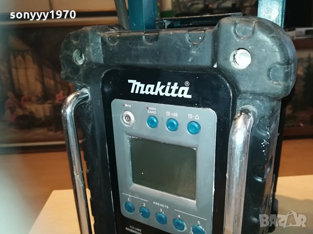 makita japan-profi radio-внос england 2404211938, снимка 4 - Радиокасетофони, транзистори - 32667940