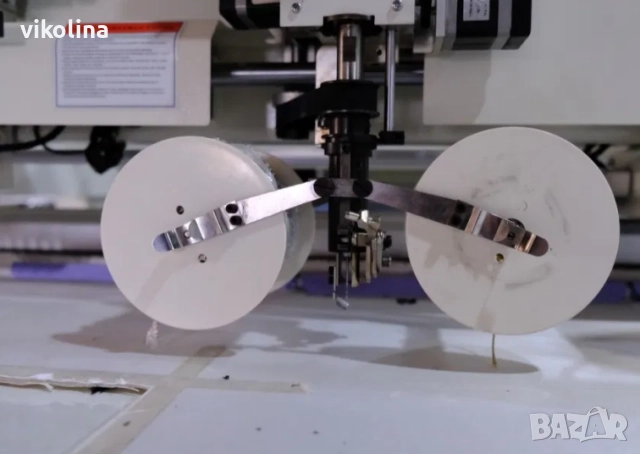 Бродировъчна машина Едноглава 1250 мм. х 550 мм. +  КОРДИНГ ГЛАВА, снимка 3 - Други машини и части - 52940144