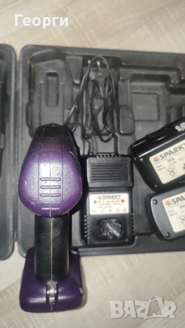 Работещ винтоверт Sparky - пълен комплект, работещи батерии., снимка 6 - Винтоверти - 52930188
