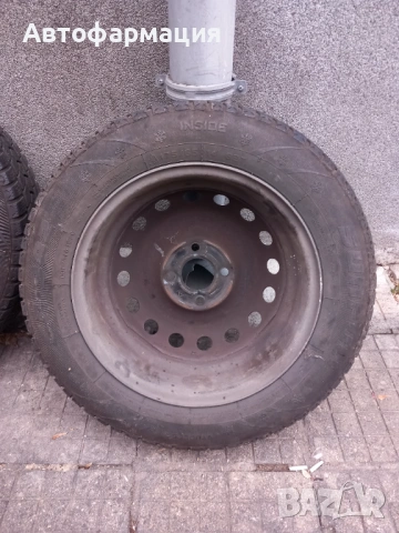 Зимни гуми с джанти от Рено Клио 2001г., снимка 10 - Гуми и джанти - 53125045