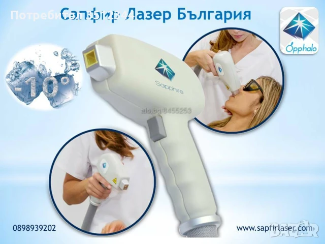 Отдава под наем Диоден лазер за епилация Sapphire LS-1200 Испания, снимка 2 - Друго - 50844158