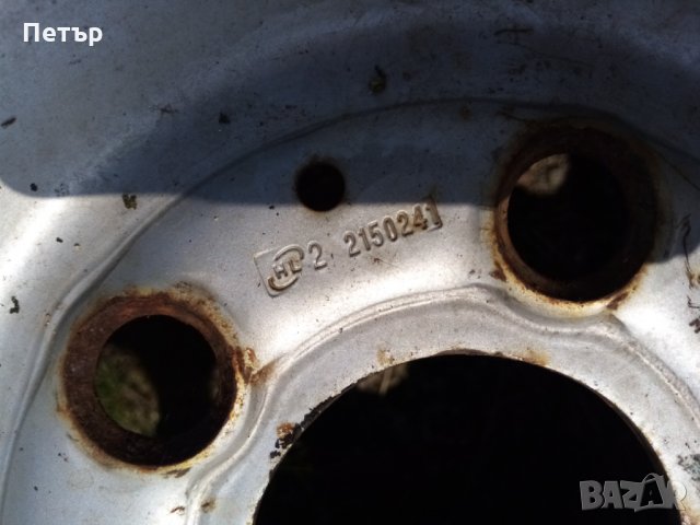 Железни джанти 15'' за мерцедес вито, снимка 5 - Гуми и джанти - 28622666