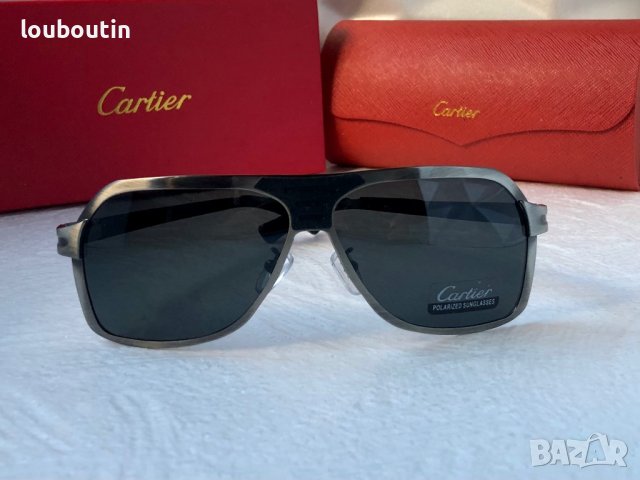 Cartier висок клас мъжки слънчеви очила с поляризация, снимка 6 - Слънчеви и диоптрични очила - 40682572