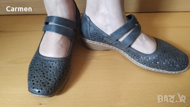 Швейцарски дамски обувки - Rieker Antistress , снимка 9 - Дамски ежедневни обувки - 33040266