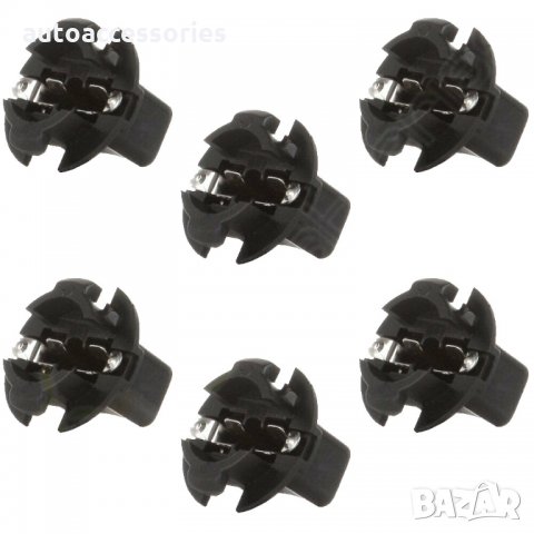 3800000764 Фасунги за лампа на автомобилно табло Autoexpress , Цокъл,База ,Т10 ,3/8,9мм,12V,10бр, снимка 1