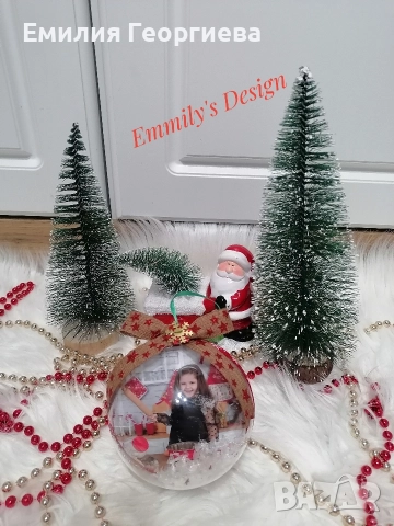 Коледни топки със снимки на най-ниски цени , снимка 10 - Други - 52822316