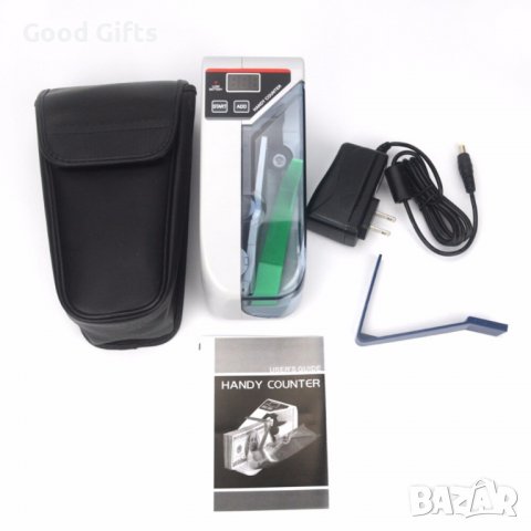 Професионална преносима банкнотоброячна машина Handy Counter, снимка 9 - Друга електроника - 37958792