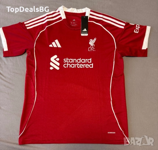 Футболен екип на Liverpool, 2025/2026.