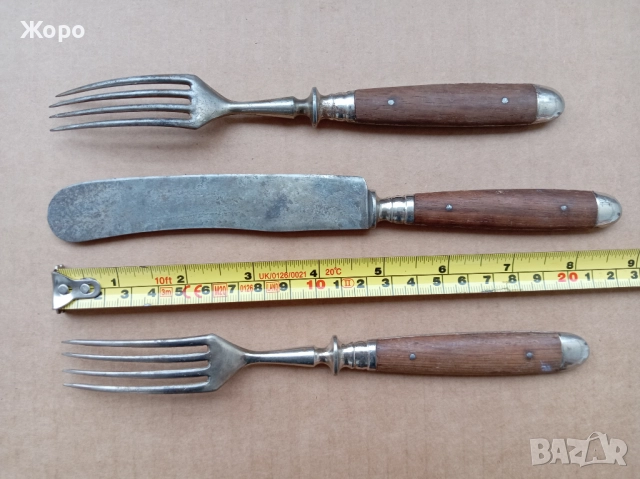 старинни прибори SOLINGEN СОЛИНГЕН вилица нож, снимка 10 - Антикварни и старинни предмети - 52877067