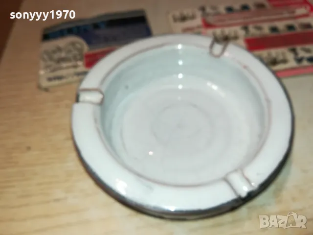 ПЕПЕЛНИК КЕРАМИКА 11Х3СМ 0202251921, снимка 12 - Антикварни и старинни предмети - 48934113