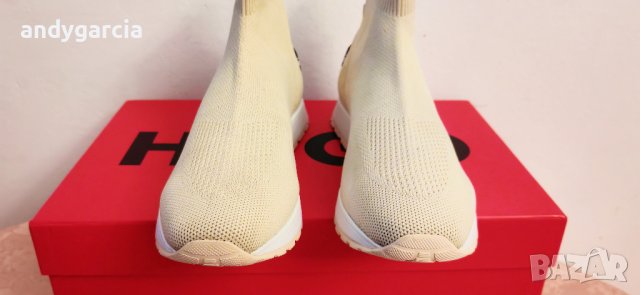 HUGO Icelin Knitted Sock Trainer 37ми номер 23.5 см стелка НОВИ ОРИГИНАЛНИ в кутия, снимка 10 - Маратонки - 43006532