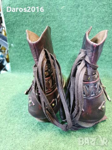 Дамски кожени боти Not rated 36 номер , снимка 4 - Дамски боти - 39554430