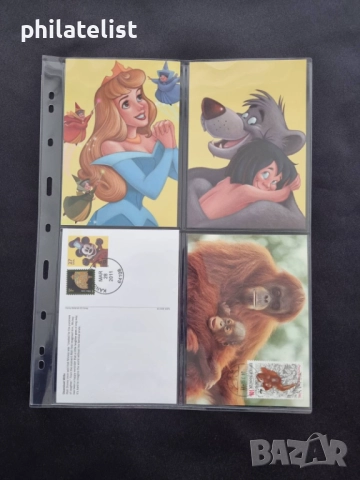 прозрачни листи LUX A4 за четири пощенски картички 2CT - 106х150 мм опаковка от 5 бр GRANDE стандарт, снимка 3 - Филателия - 52406061