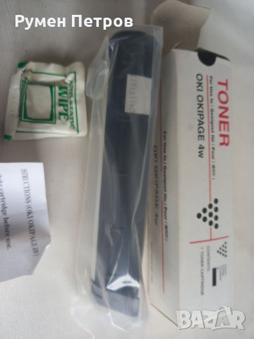 Нова тонер касета OKI OKIPAGE 4W, снимка 3 - Принтери, копири, скенери - 32708379