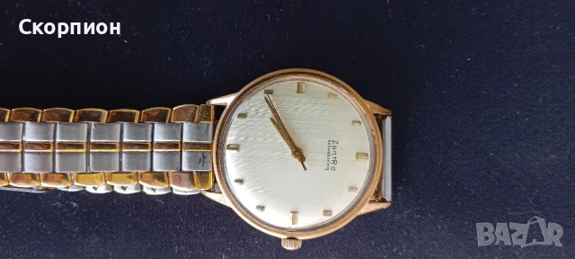 Ръчен часовник - ZENTRA - ГЕРМАНИЯ - с позлата, снимка 9 - Джобни - 48361994