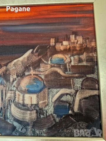 "Санторини" Людмила Поптошева, снимка 8 - Картини - 53474579